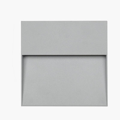 Pacific Lifestyle Outdoors Elysium Grey Square Diffused Outdoor Wall Light House of Isabella UK