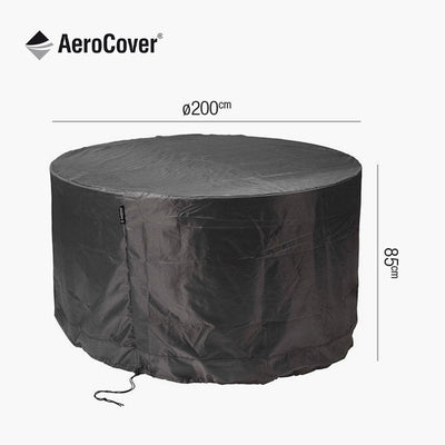 Pacific Lifestyle Outdoors Garden Set Aerocover Round 200 x 85cm high House of Isabella UK