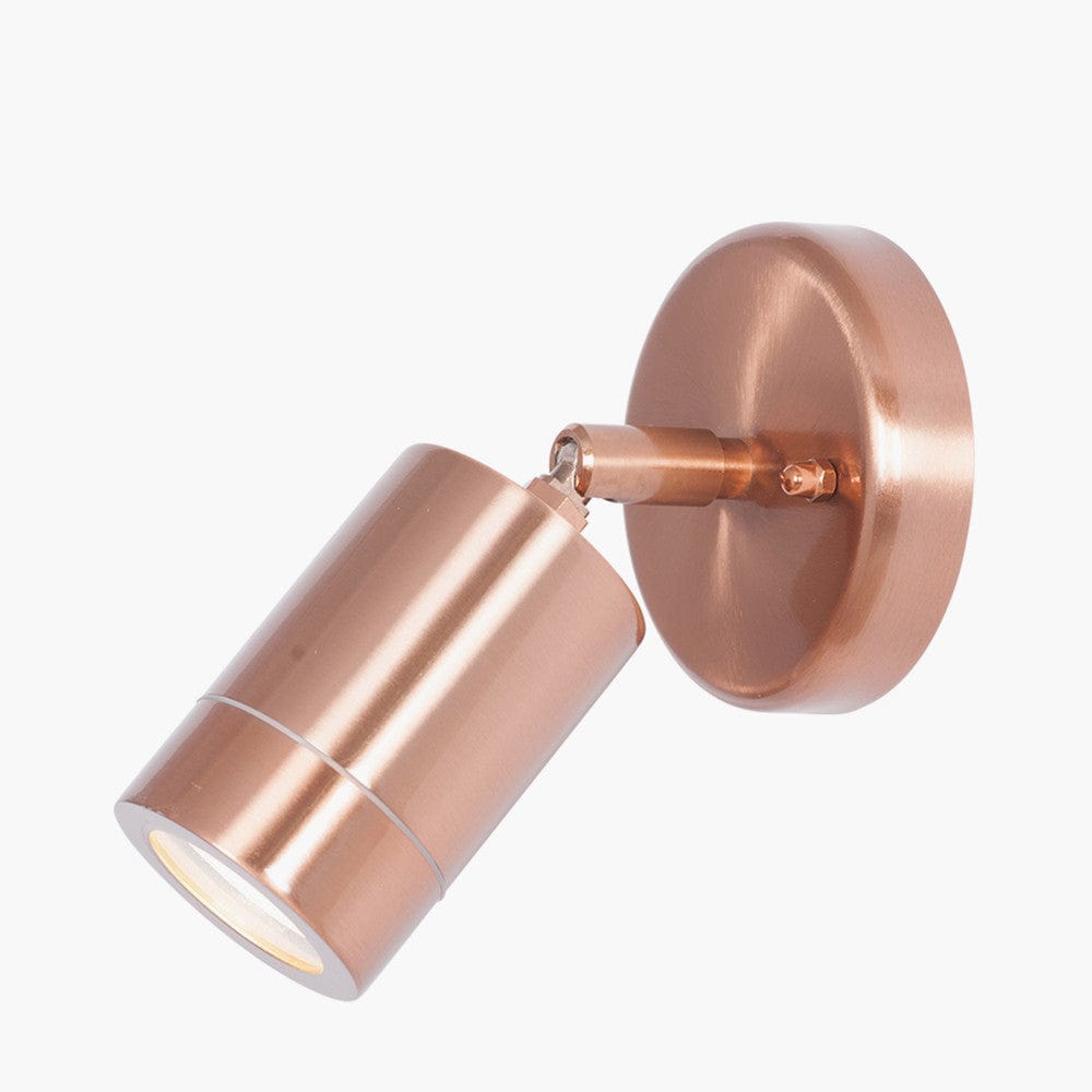 Pacific Lifestyle Outdoors Lantana Copper Adjustable Directional Spot Light House of Isabella UK