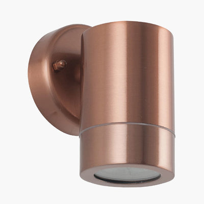 Pacific Lifestyle Outdoors Lantana Copper Metal Fixed Spot Wall Light House of Isabella UK