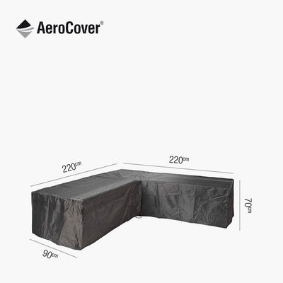 Pacific Lifestyle Outdoors Lounge Set Aerocover L-Shape 220 x 220 x 90 x 70 House of Isabella UK
