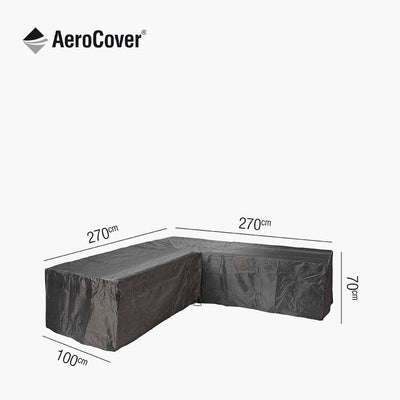 Pacific Lifestyle Outdoors Lounge Set Aerocover L-Shape 270 x 270 x 100 x 70 House of Isabella UK