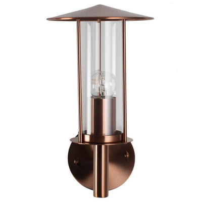 Pacific Lifestyle Outdoors Myosotis Copper Metal Chimney Wall Light House of Isabella UK