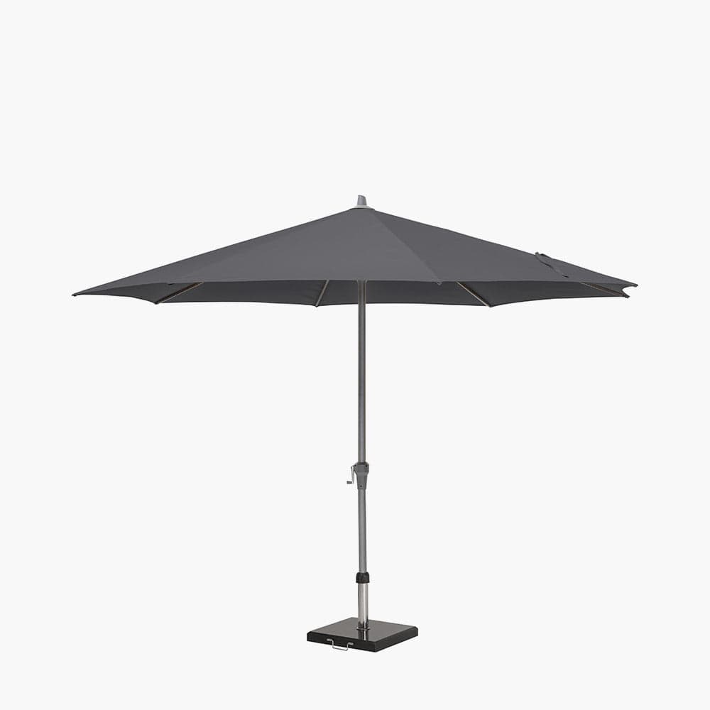 Pacific Lifestyle Outdoors Riva 3.5m Round Anthracite Parasol House of Isabella UK