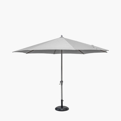 Pacific Lifestyle Outdoors Riva 3.5m Round Luna Grey Parasol House of Isabella UK
