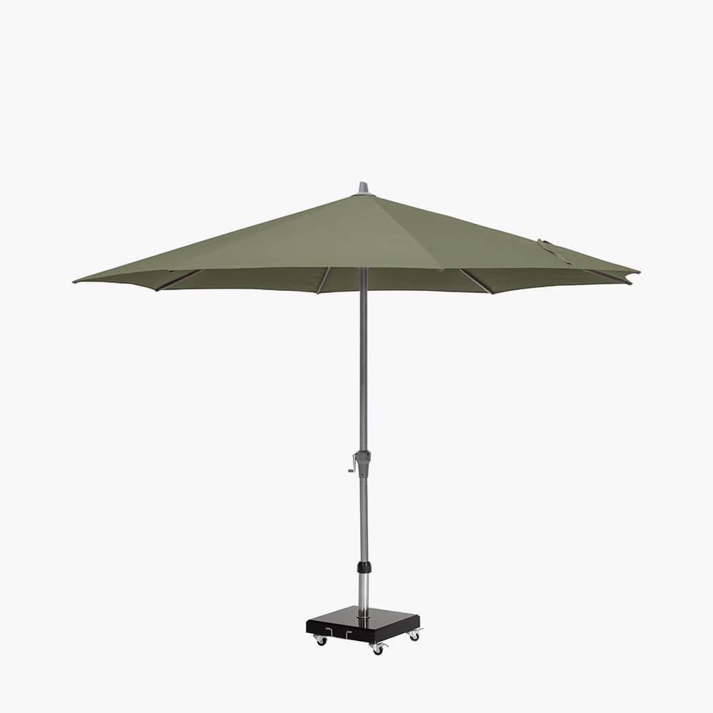 Pacific Lifestyle Outdoors Riva 3.5m Round Olive Parasol House of Isabella UK