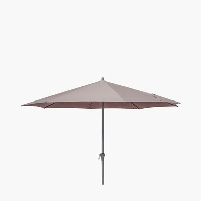 Pacific Lifestyle Outdoors Riva 3.5m Round Taupe Parasol House of Isabella UK