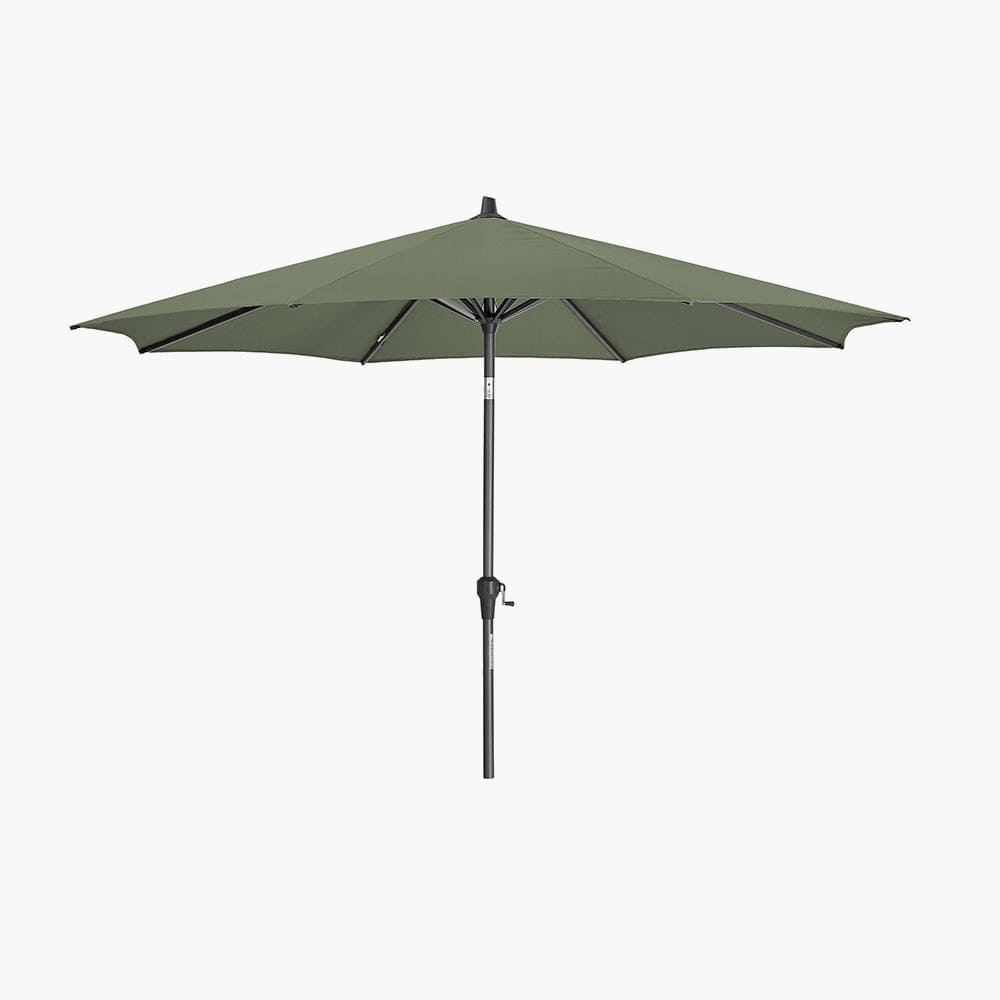 Pacific Lifestyle Outdoors Riva 3m Round Olive Parasol House of Isabella UK