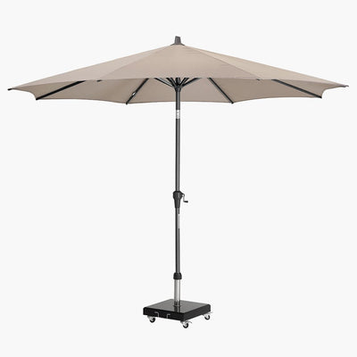 Pacific Lifestyle Outdoors Riva 3m Round Taupe Parasol House of Isabella UK