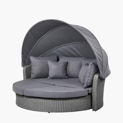 Pacific Lifestyle Outdoors Slate Grey Bermuda Day Bed House of Isabella UK