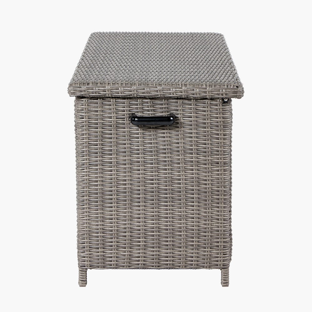 Pacific Lifestyle Outdoors Slate Grey Small Cushion Box K/D House of Isabella UK