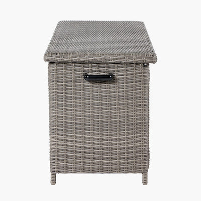 Pacific Lifestyle Outdoors Slate Grey Small Cushion Box K/D House of Isabella UK