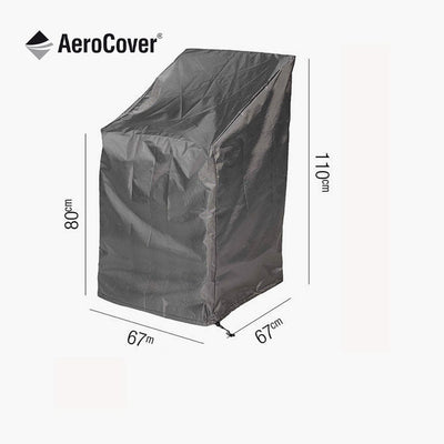 Pacific Lifestyle Outdoors Stackable Chair Aerocover 67 x 67 x 80/110 House of Isabella UK