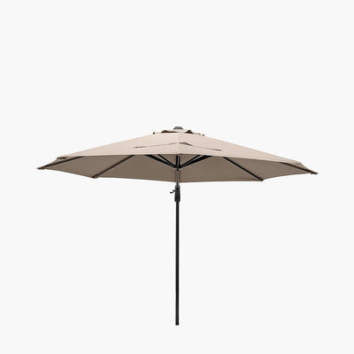 Pacific Lifestyle Outdoors Voyager T1 3m Round Taupe Parasol House of Isabella UK