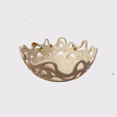 Porcelain Wave Bowl