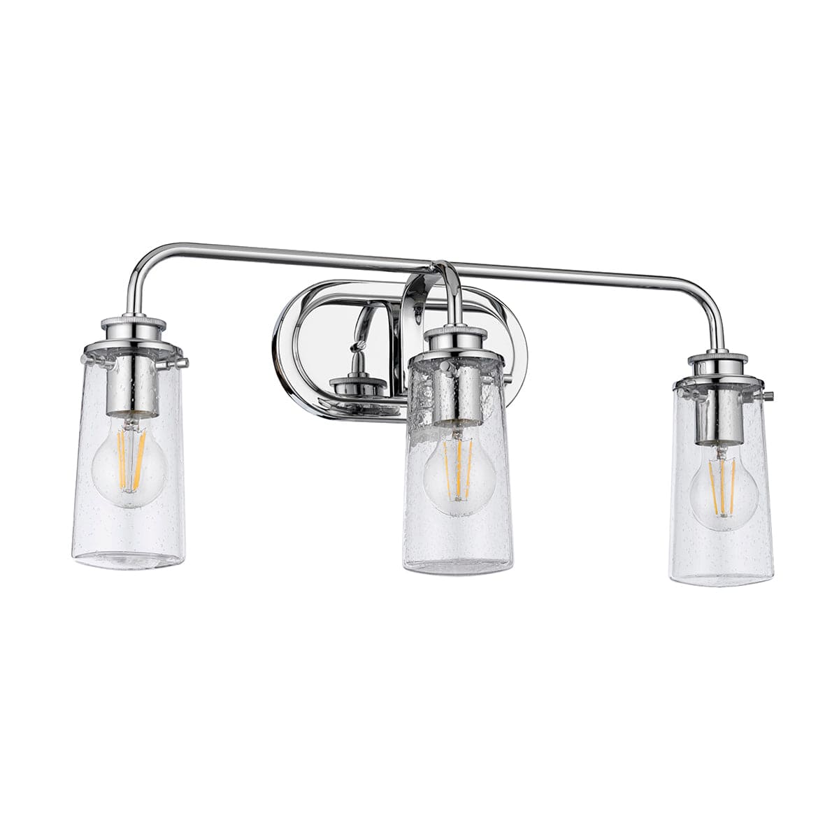 Quintessentiale Lighting Braelyn 3 Light Wall Light - Polished Chrome House of Isabella UK