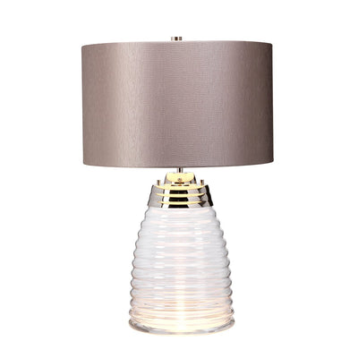 Quintessentiale Lighting Milne Table Lamp - Grey House of Isabella UK