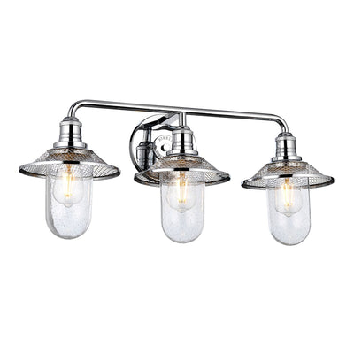 Quintessentiale Lighting Rigby 3 Light Wall Light - Polished Chrome House of Isabella UK