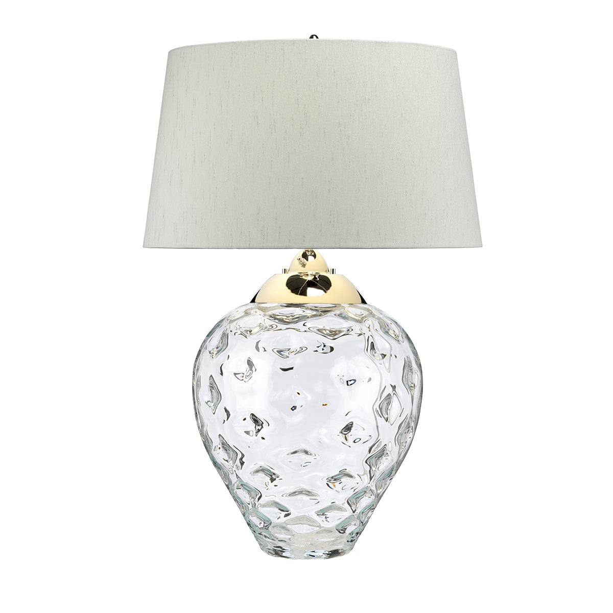 Quintessentiale Lighting Samara Large Table Lamp - Clear House of Isabella UK