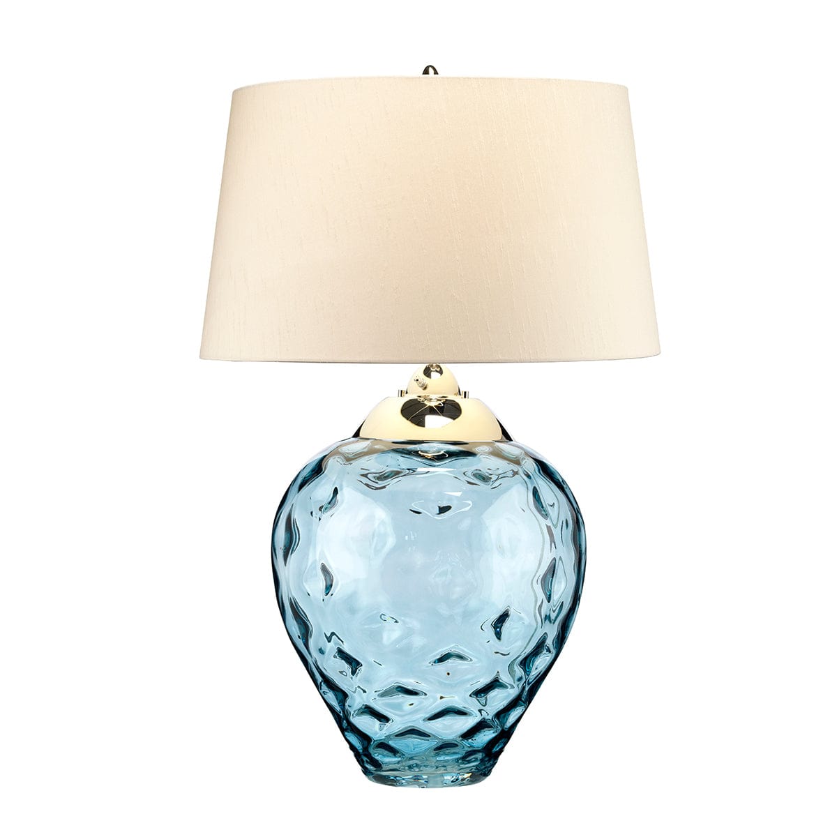 Quintessentiale Lighting Samara Large Table Lamp - Light Blue House of Isabella UK