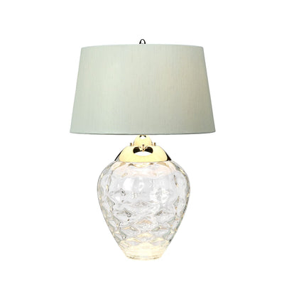 Quintessentiale Lighting Samara Table Lamp - Clear House of Isabella UK