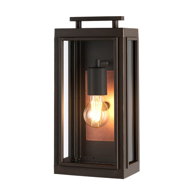 Quintessentiale Lighting Sutcliffe 1 Light Wall Lantern - Oil Rubbed Bronze House of Isabella UK