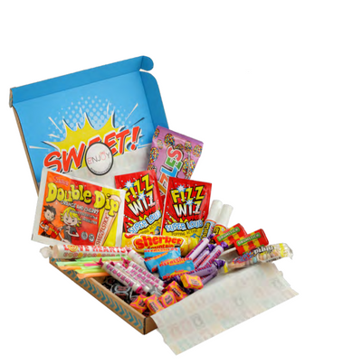 Retro Sweets Hamper - Penny Post Letterbox Gift - House of Isabella UK