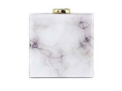 Richmond Interiors Accessories Jewellery Box Bayou white marble look House of Isabella UK