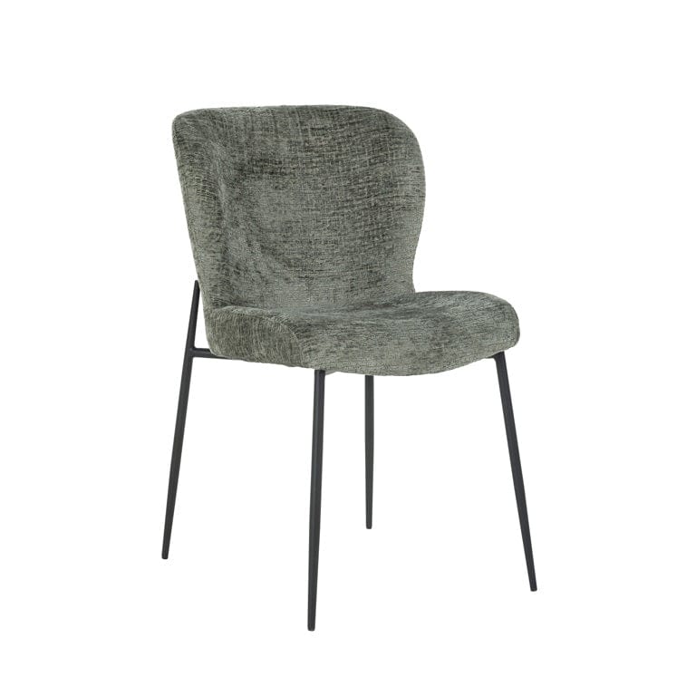 Richmond Interiors Living Chair Darby thyme fusion / black House of Isabella UK