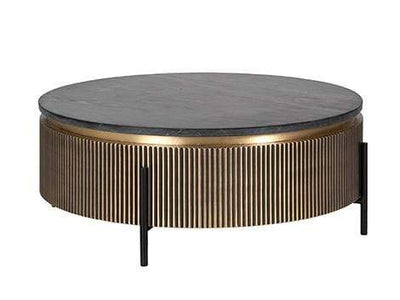 Richmond Interiors Living Coffee table Ironville 90Ø House of Isabella UK