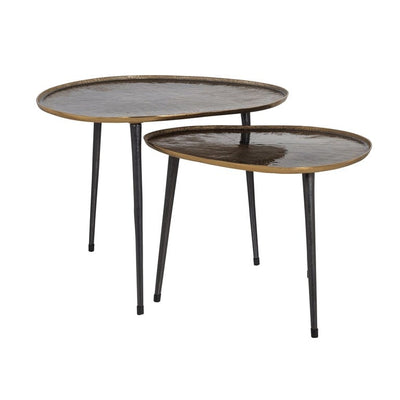 Richmond Interiors Living Coffee table Louve set of 2 House of Isabella UK