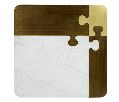 Jonathan Charles Square Coffee Table Puzzle