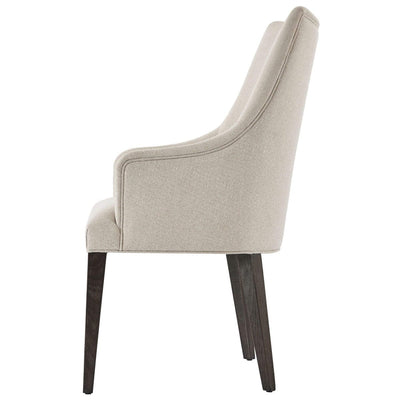 Theodore Alexander Dining Ta Studio Adele Dining Chair with Arms in Kendal Linen House of Isabella UK