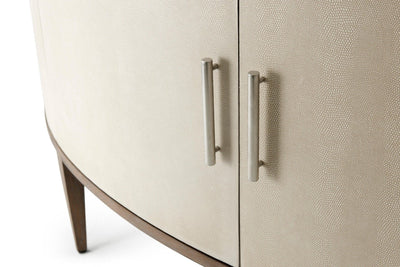 Theodore Alexander Living Ta Studio Curved Sideboard Roland in Overcast House of Isabella UK