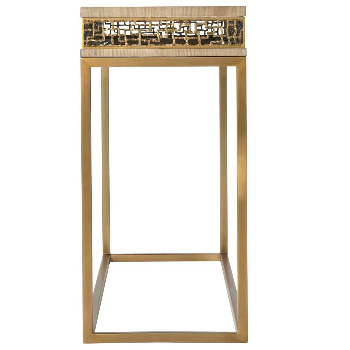 Theodore Alexander Living Ta Studio Frenzy Console Table in Sycamore House of Isabella UK