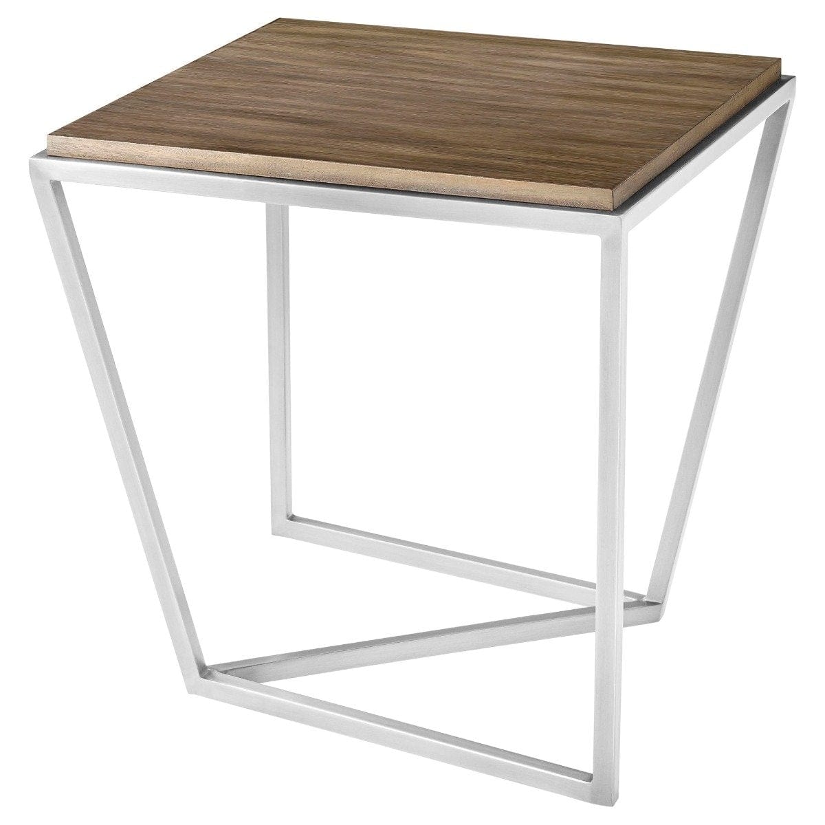 Theodore Alexander Living Ta Studio Square Side Table Crazy X in Mangrove House of Isabella UK