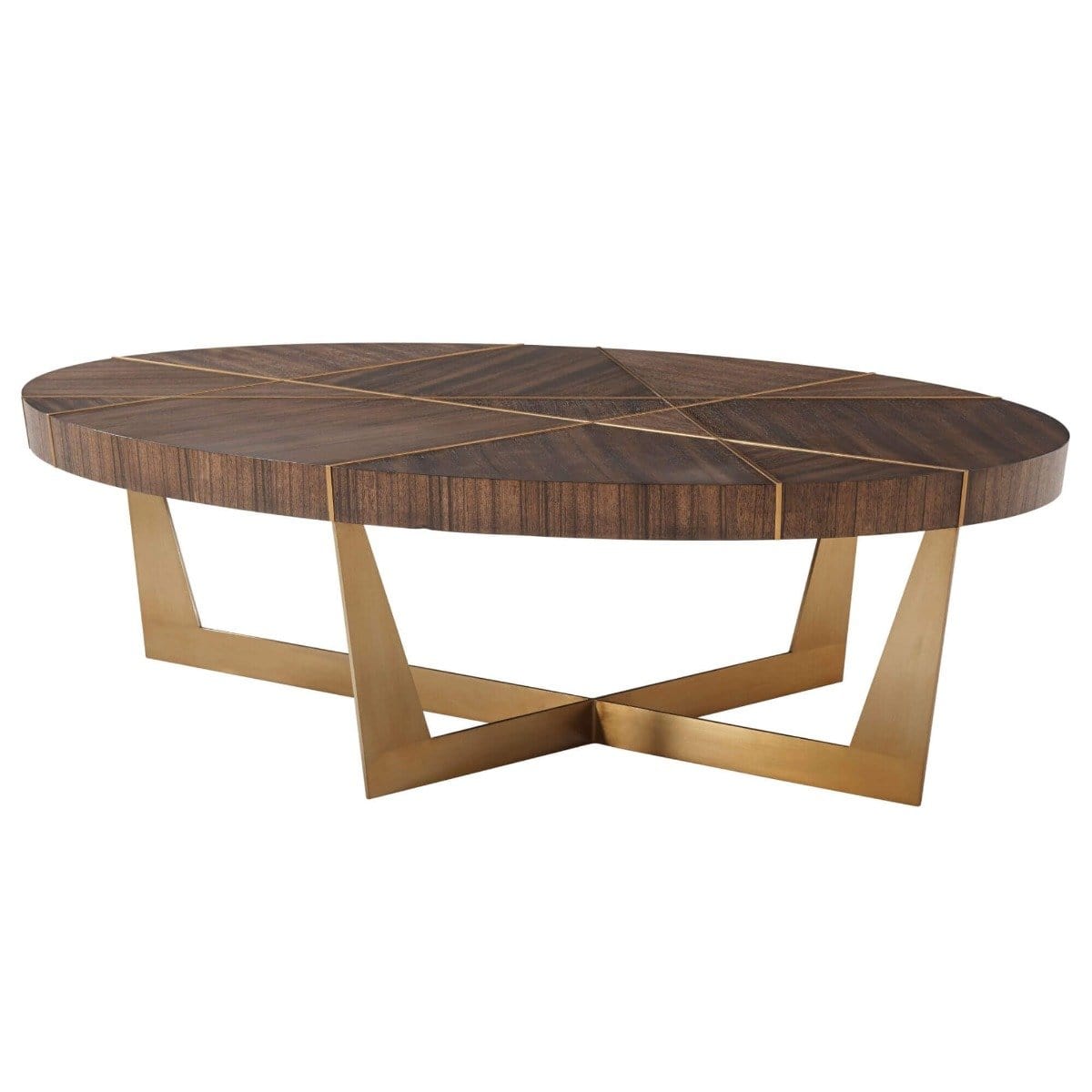 Theodore Alexander Living Theodore Alexander Calais Oval Coffee Table House of Isabella UK
