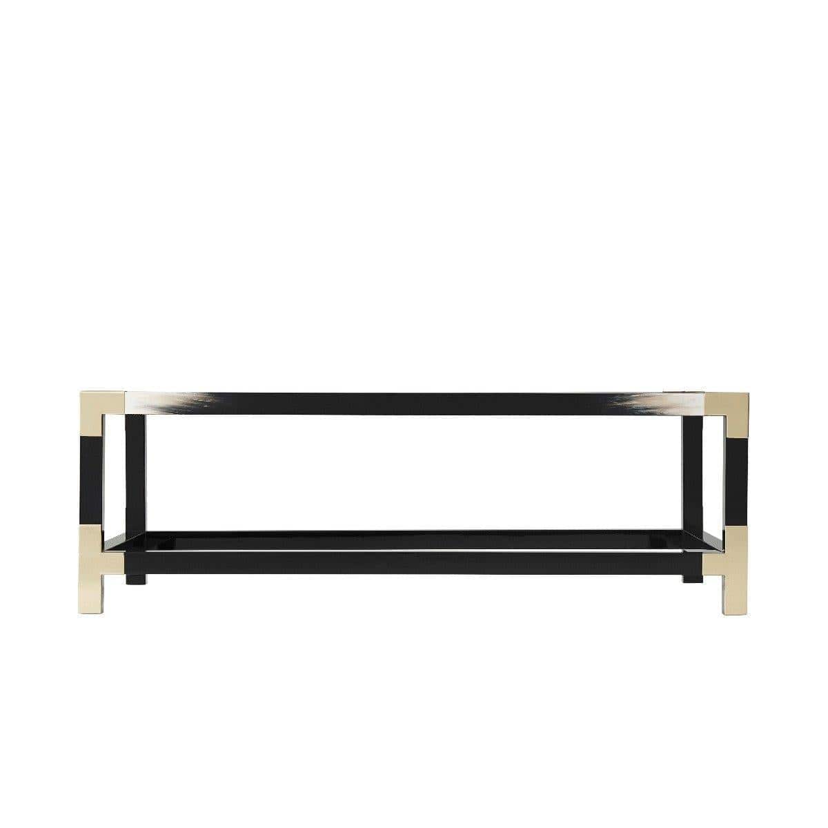 Theodore Alexander Living Theodore Alexander Cutting Edge Coffee Table in Black House of Isabella UK