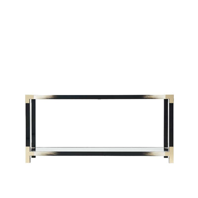 Theodore Alexander Living Theodore Alexander Cutting Edge Console Table in Black House of Isabella UK