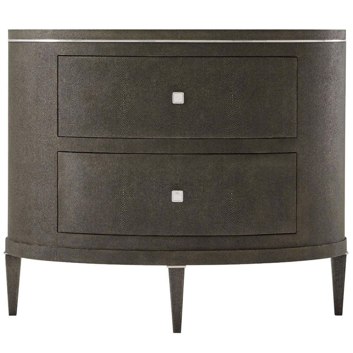 Theodore Alexander Sleeping Ta Studio Bedside Chest Eli in Tempest Finish House of Isabella UK