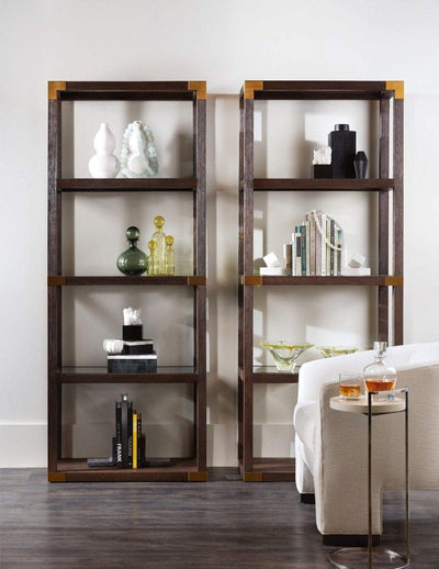 Theodore Alexander Living Ta Studio Bookcase Drewry in Cardamon House of Isabella UK