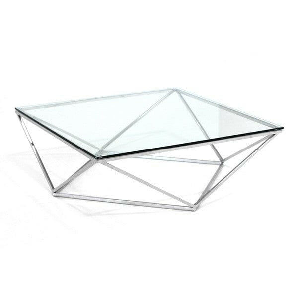 Frasier Coffee Table Clear House of Isabella UK