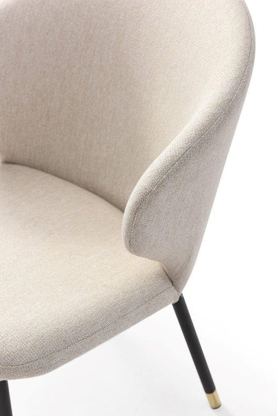 Tommy Franks Living Lexy Dining Chair - Warwick Bodhi Linen House of Isabella UK