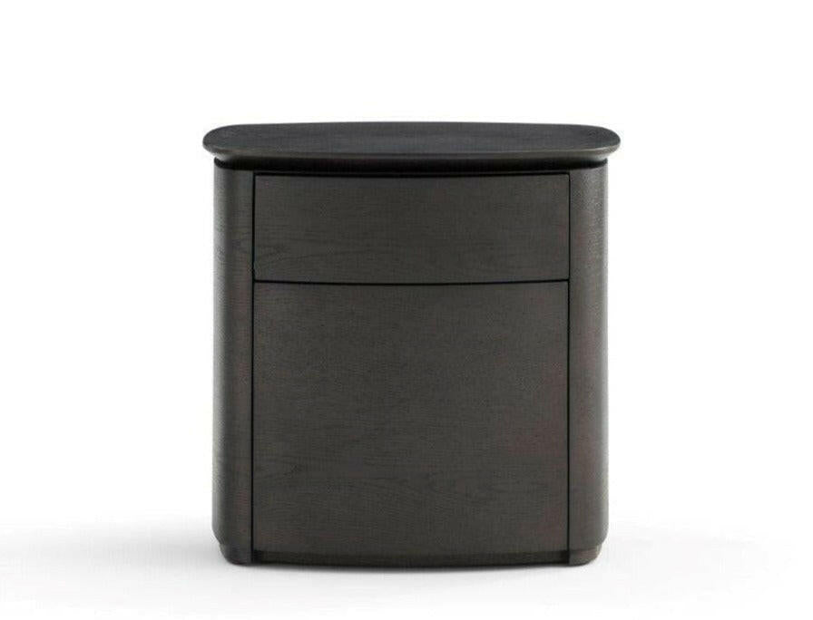 Blade Bedside Table Smoke Oak House of Isabella UK