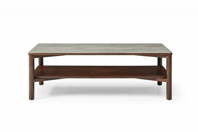 Twenty10 Designs Living Willow Coffee Table With Shelf House of Isabella UK